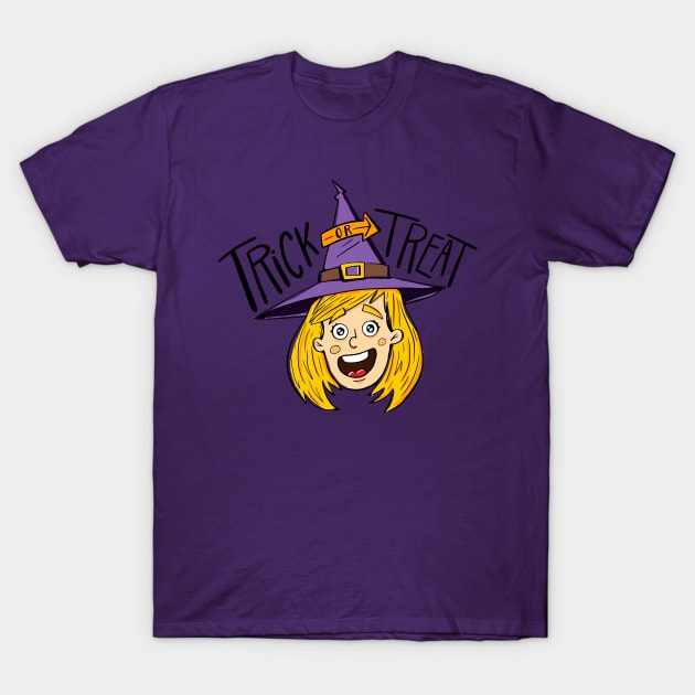 Trick or treat T-Shirt by UniqueDesignsCo